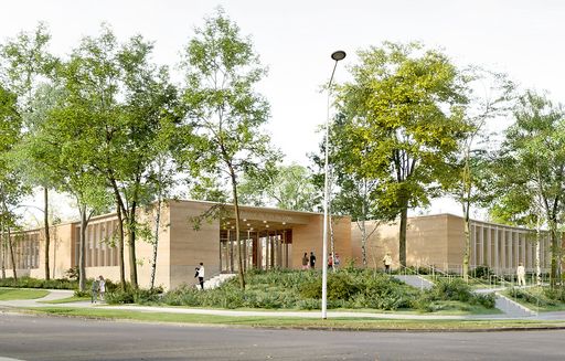 Pôle enfance et sportif du Parc des Loges à Évry-Courcouronnes
