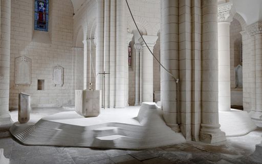 Choeur de l'église Saint-Hilaire à Melle