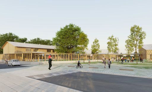 Groupe Scolaire Simone Veil et Salles Associatives Maurice Poujade à Orvault