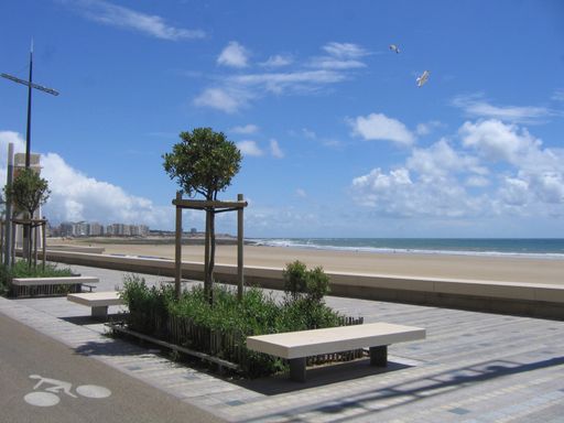 Front de mer aux Sables-d'Olonne