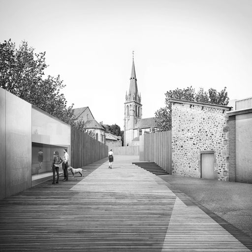 Aménagement du site et des vestiges du cloître Saint-Géraud à Aurillac
