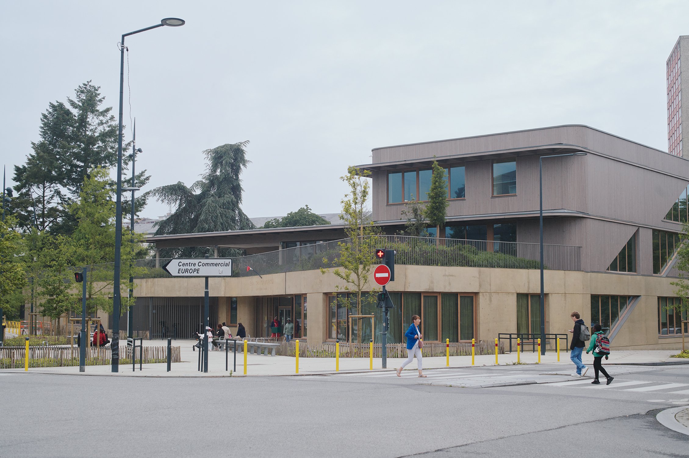 Groupe scolaire Europe Rochester à Rennes - TANK Architectes (2024 ...