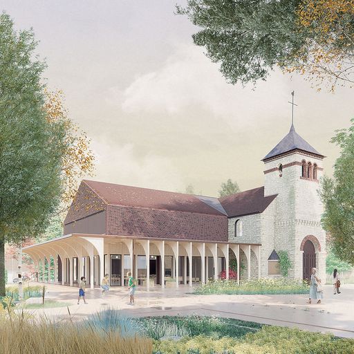 Eglise et Centre culturel à Moret-Loing-et-Orvanne